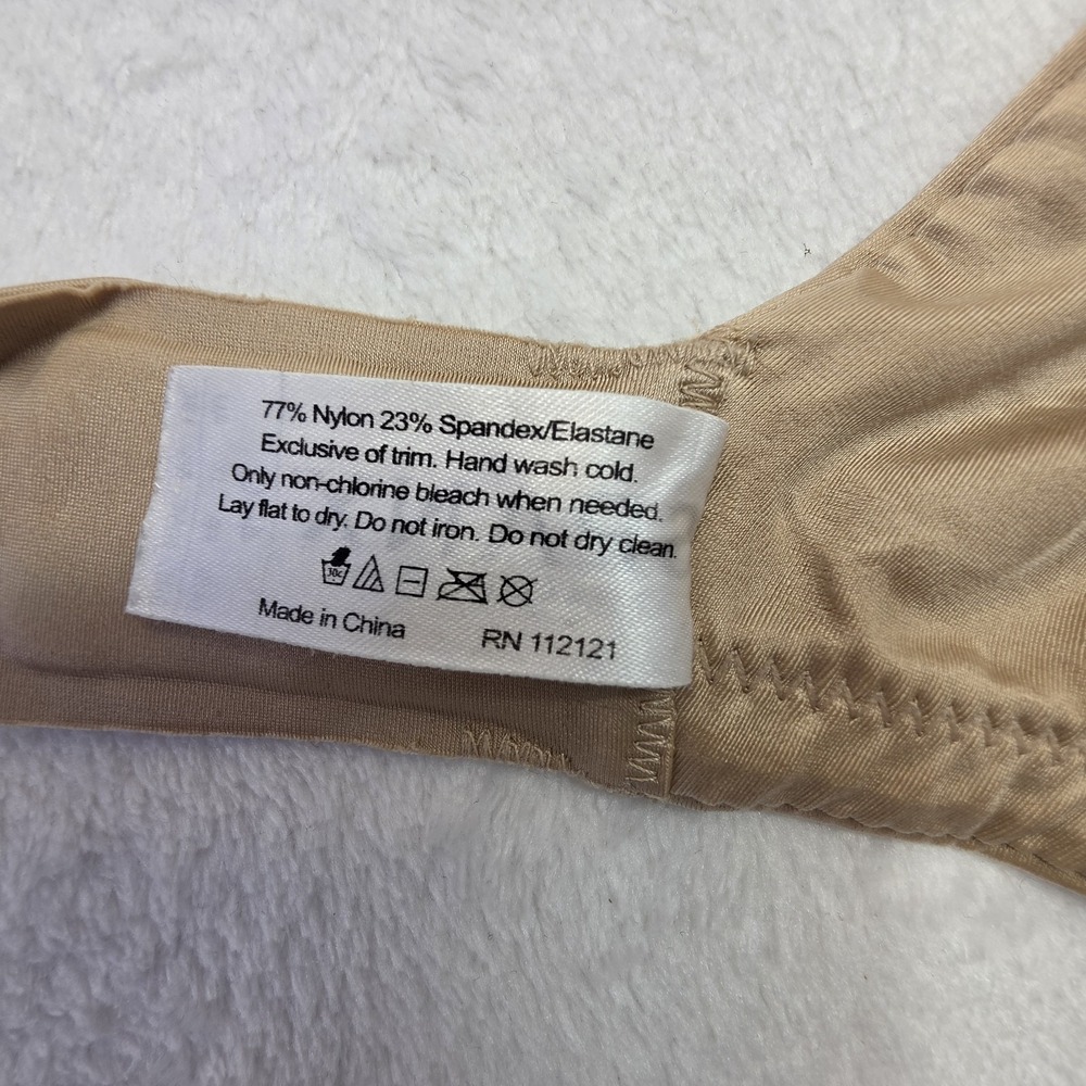 Spanx Bra 40C Nude Underwire Shaping Support Everyday T-Shirt Bra Beige - Picture 6 of 10